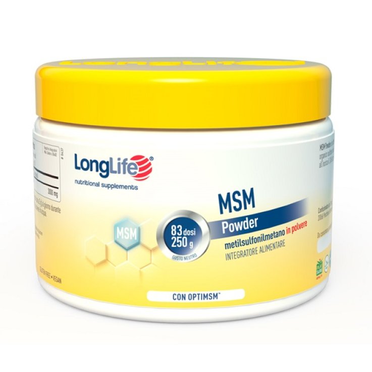 LONGLIFE MSM Polv.250g LONGLIFE MSM Polv.250g