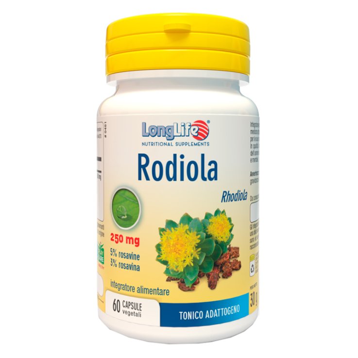 LONGLIFE RODIOLA 60 CAPSULE VEGETALI LONGLIFE RODIOLA 60 CAPSULE VEGETALI