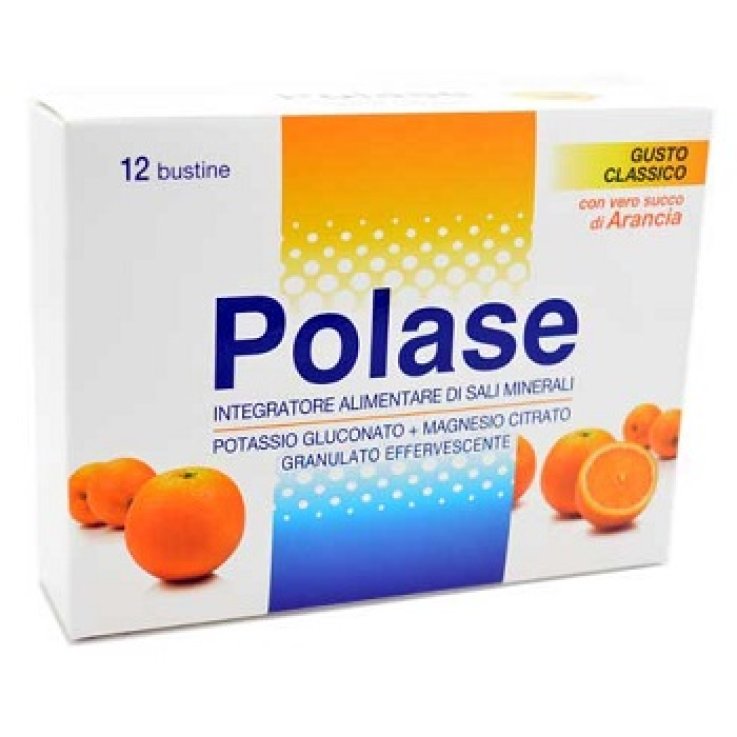 POLASE ARANCIA 12 BUSTINE EFFERVESCENTI POLASE ARANCIA 12 BUSTINE EFFERVESCENTI