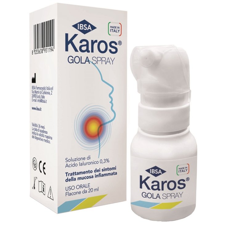KAROS SPRAY ORALE 0,3% 20 ML KAROS SPRAY ORALE 0,3% 20 ML
