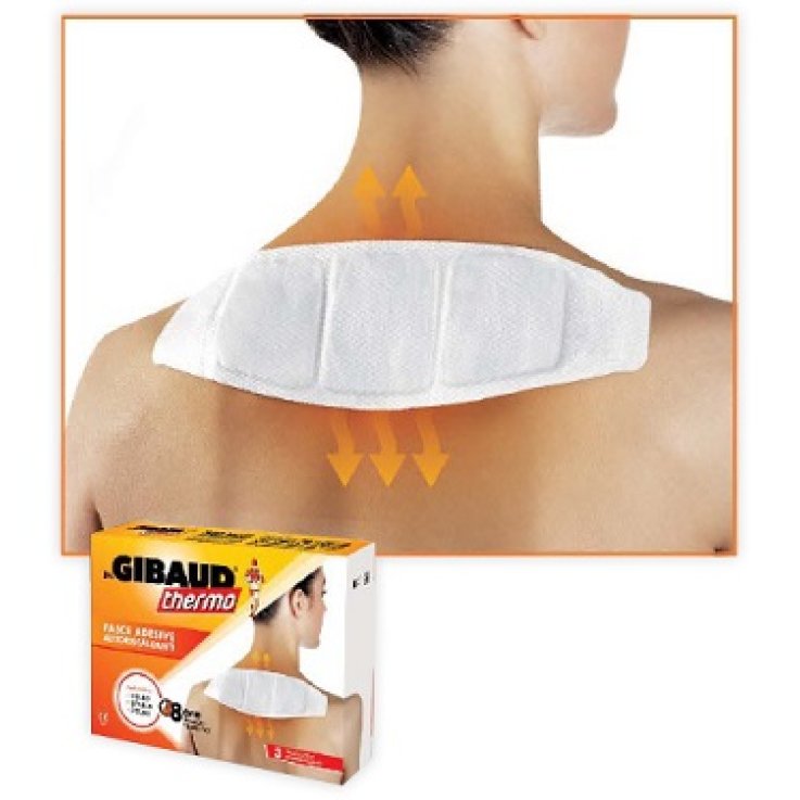 GIBAUD FASCIA ADESIVA AUTORISCALDANTE 3 PEZZI GIBAUD FASCIA ADESIVA AUTORISCALDANTE 3 PEZZI