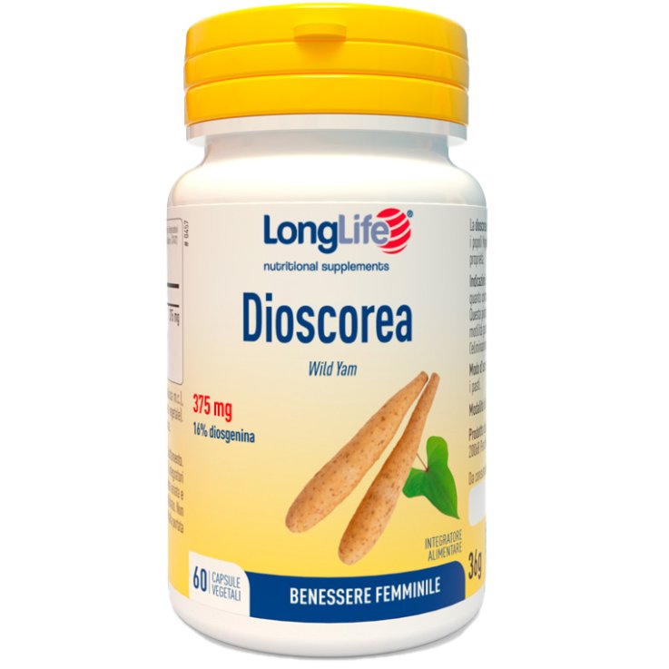 LONGLIFE DIOSCOREA 60 Cps LONGLIFE DIOSCOREA 60 Cps