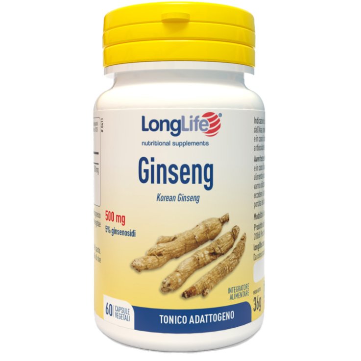 LONGLIFE GINSENG 5% 60 Cps LONGLIFE GINSENG 5% 60 Cps