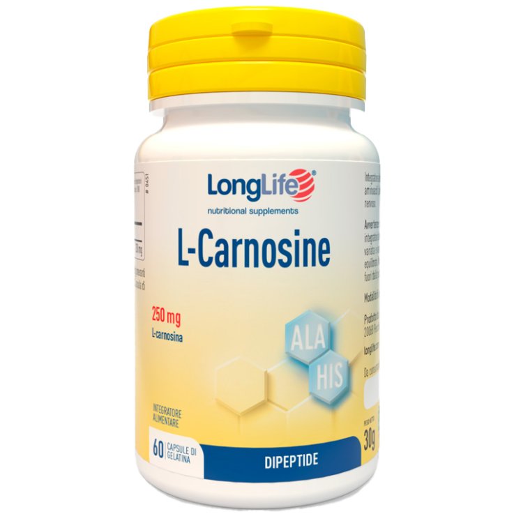 LONGLIFE L-CARNOSINE 60 Cps LONGLIFE L-CARNOSINE 60 Cps