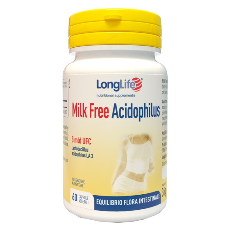 LONGLIFE MILK FREE Acid.60Cps LONGLIFE MILK FREE Acid.60Cps