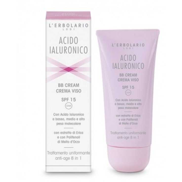 ACIDO IALURONICO BB CREAM CREMA VISO SPF15 TRATTAMENTO UNIFORMANTE ANTIAGE 8 IN 1 50 ML ACIDO IALURONICO BB CREAM CREMA VISO SPF15 TRATTAMENTO UNIFORMANTE ANTIAGE 8 IN 1 50 ML