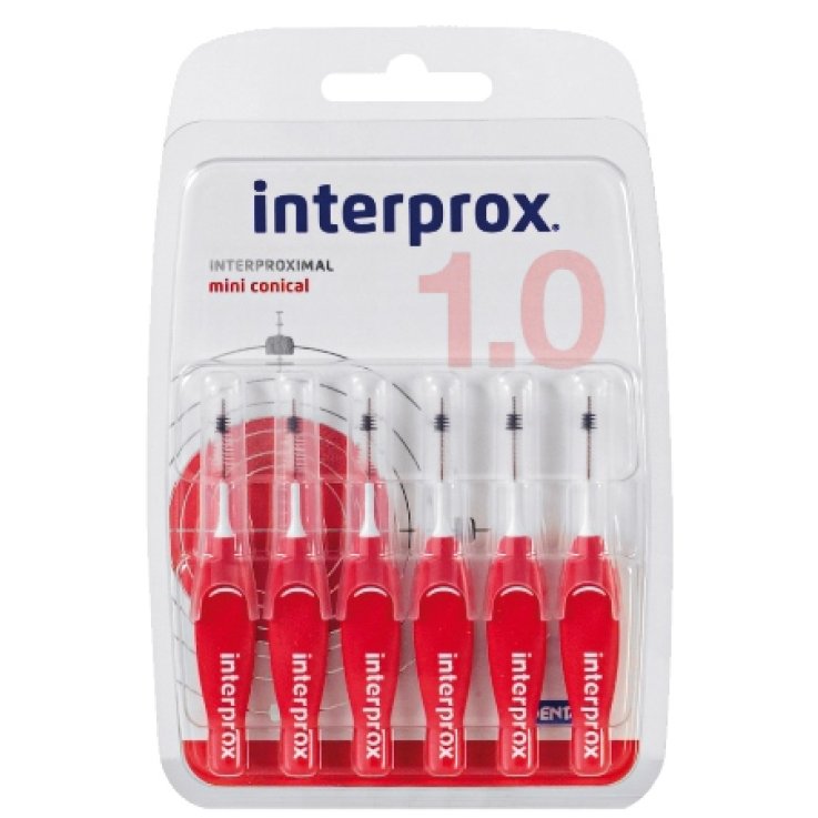 INTERPROX4G M-Conico Rosso 6pz INTERPROX4G M-Conico Rosso 6pz