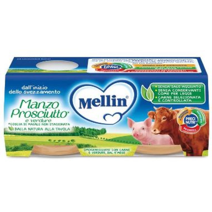 OMO MELLIN Manzo/Prosc.2x120g OMO MELLIN Manzo/Prosc.2x120g