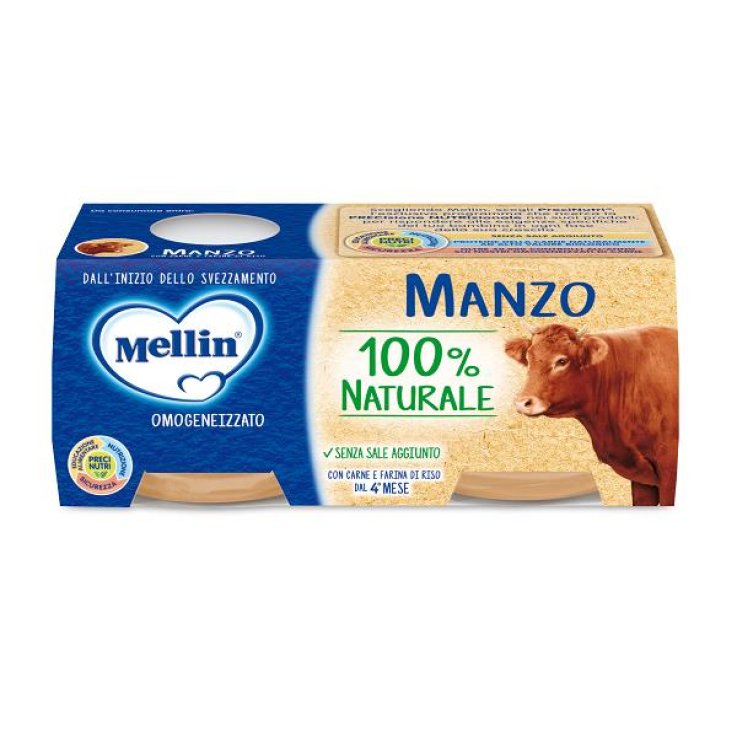 OMO MELLIN Manzo 2x 80g OMO MELLIN Manzo 2x 80g