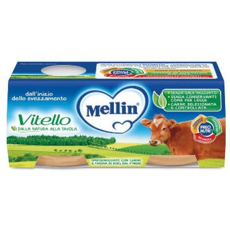 OMO MELLIN Vitello 2x120g OMO MELLIN Vitello 2x120g