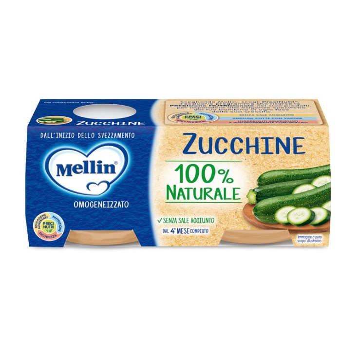 OMO MELLIN Zucchine 2x80g OMO MELLIN Zucchine 2x80g