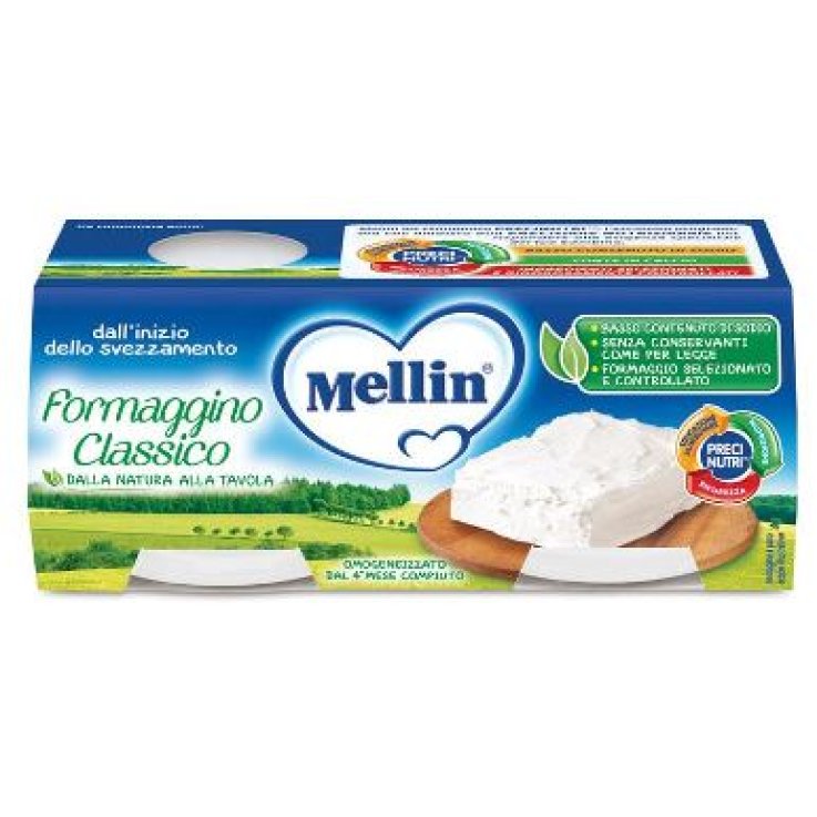 MELLIN BABY FORMAGGINO CLASSICO 4 X 80 G MELLIN BABY FORMAGGINO CLASSICO 4 X 80 G