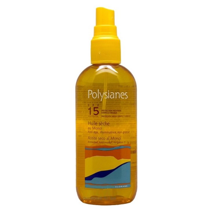 LES POLYSIANES OLIO SECCO SPF 15 PER CORPO CAPELLI 150 ML