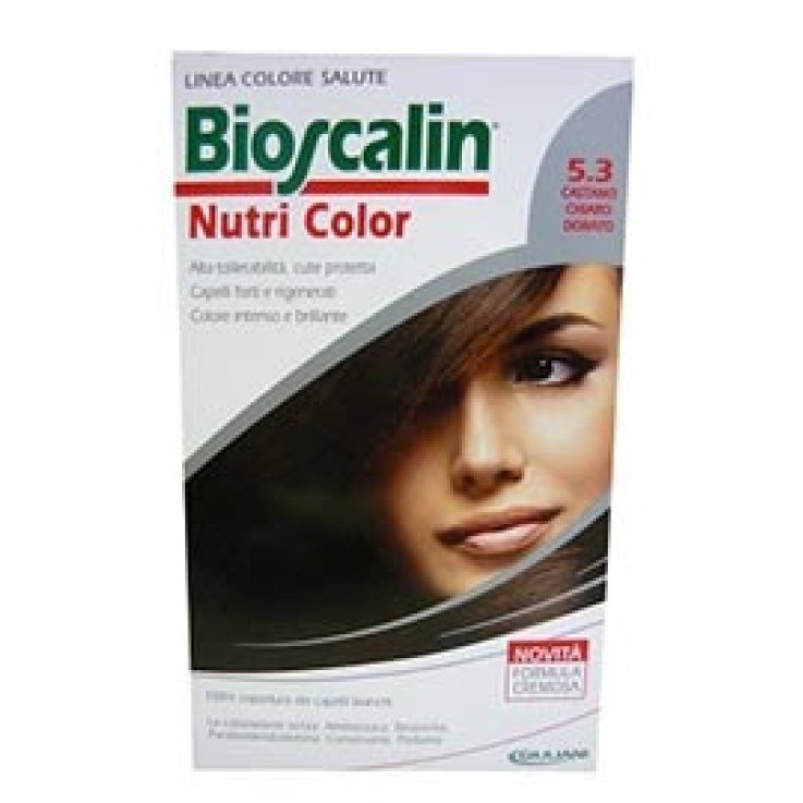 BIOSCALIN NUTRI COLOR 5,3 CASTANO CHIARO DORATO SINCROB 124ML