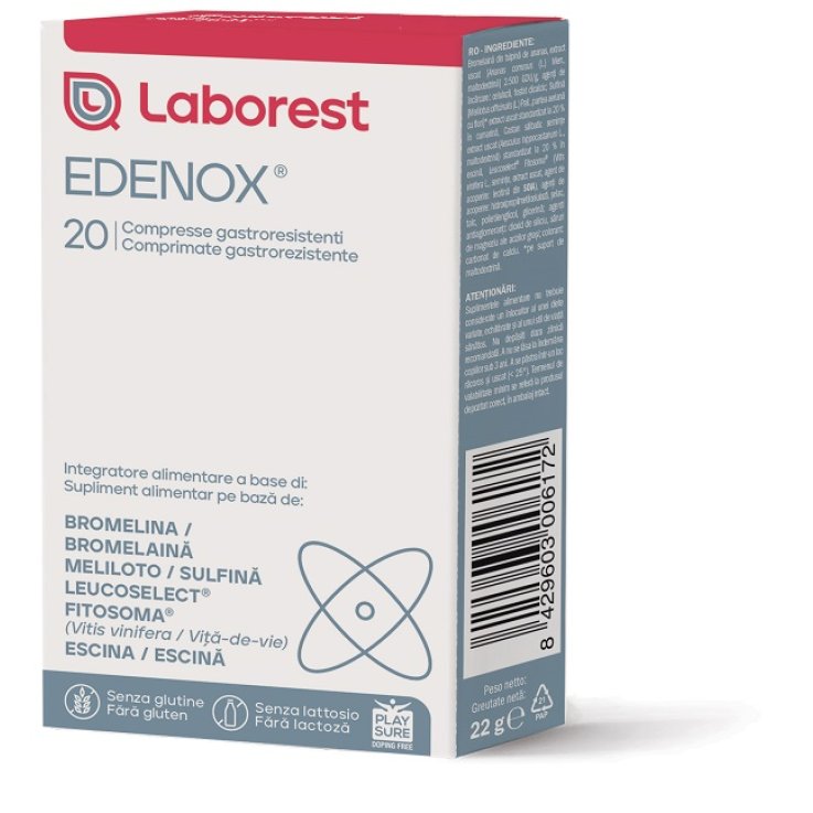 EDENOX 20 Cpr 1g EDENOX 20 Cpr 1g