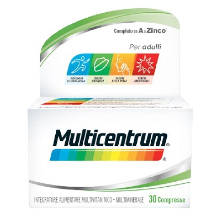 MULTICENTRUM ADULTI 30 COMPRESSE MULTICENTRUM ADULTI 30 COMPRESSE