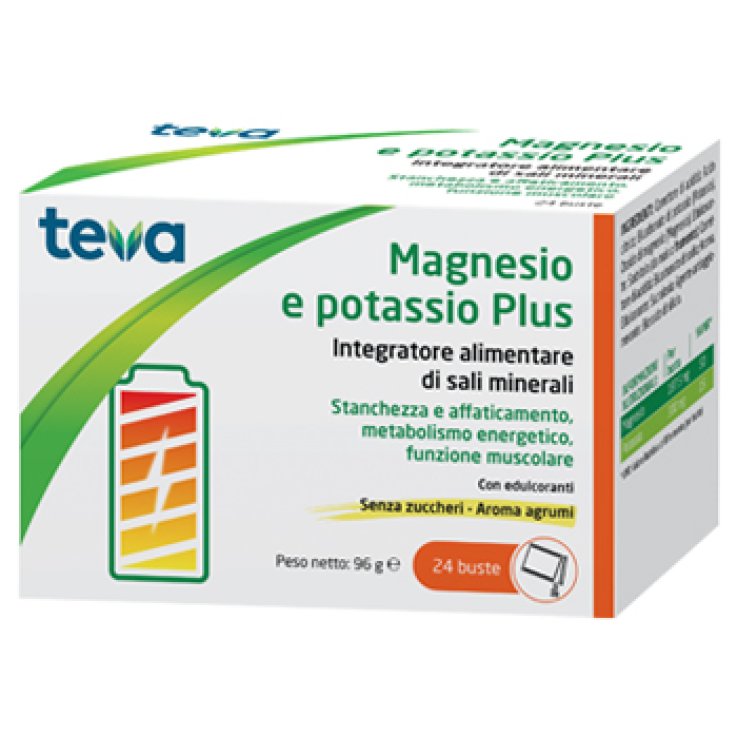 MAGNESIO POTASSIO 24 BusteTEVA MAGNESIO POTASSIO 24 BusteTEVA