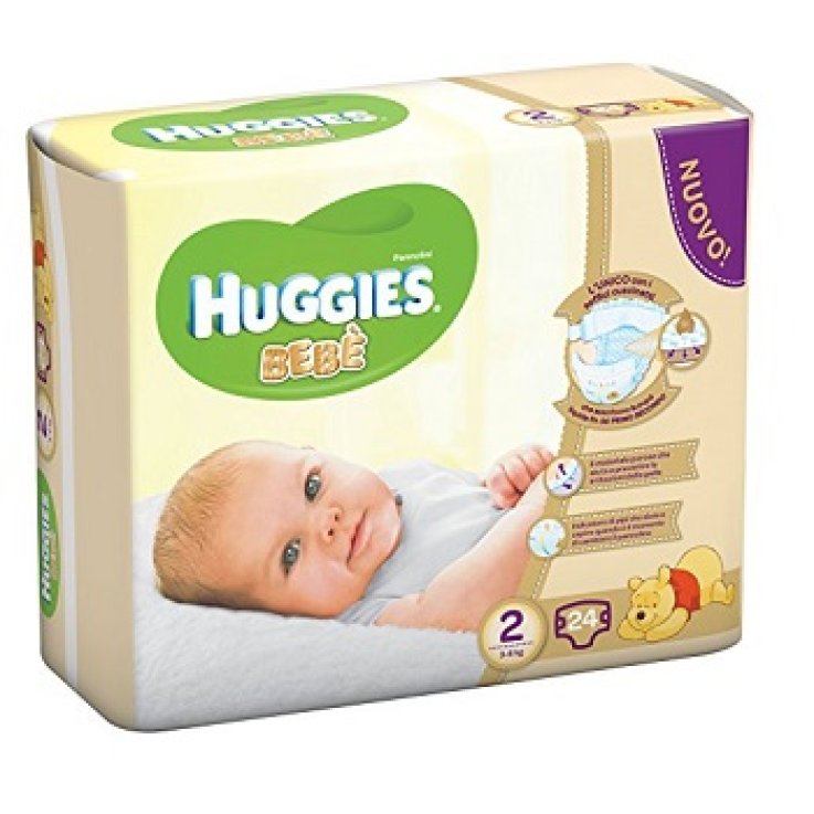 HUGG.Bebe'Base 2(3-6Kg)24pz HUGG.Bebe'Base 2(3-6Kg)24pz