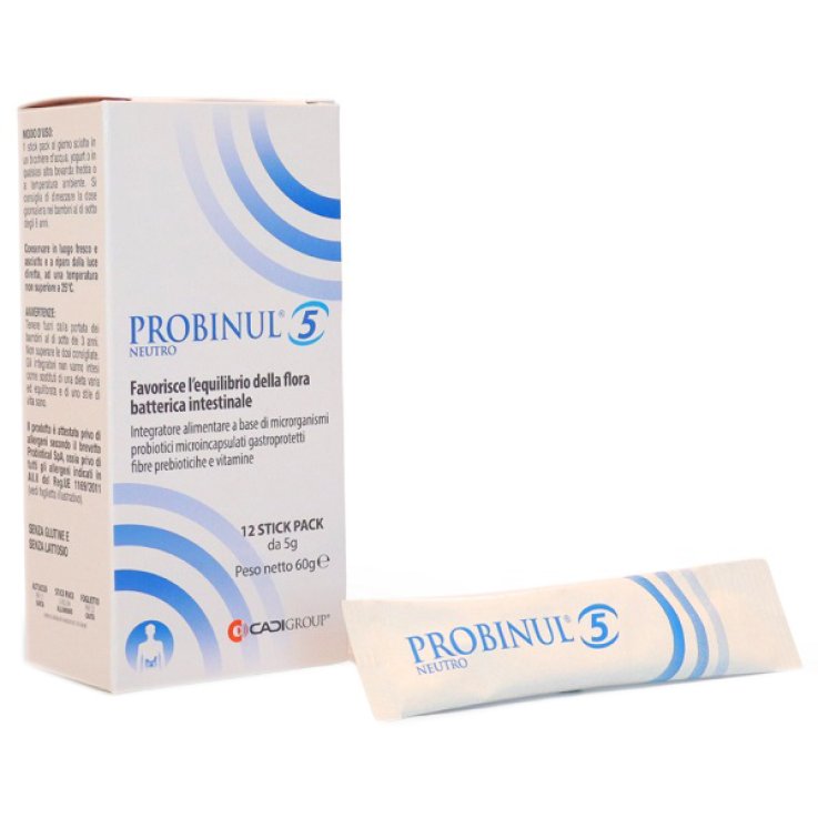 PROBINUL 5 Neutro 12 Bust.5g PROBINUL 5 Neutro 12 Bust.5g