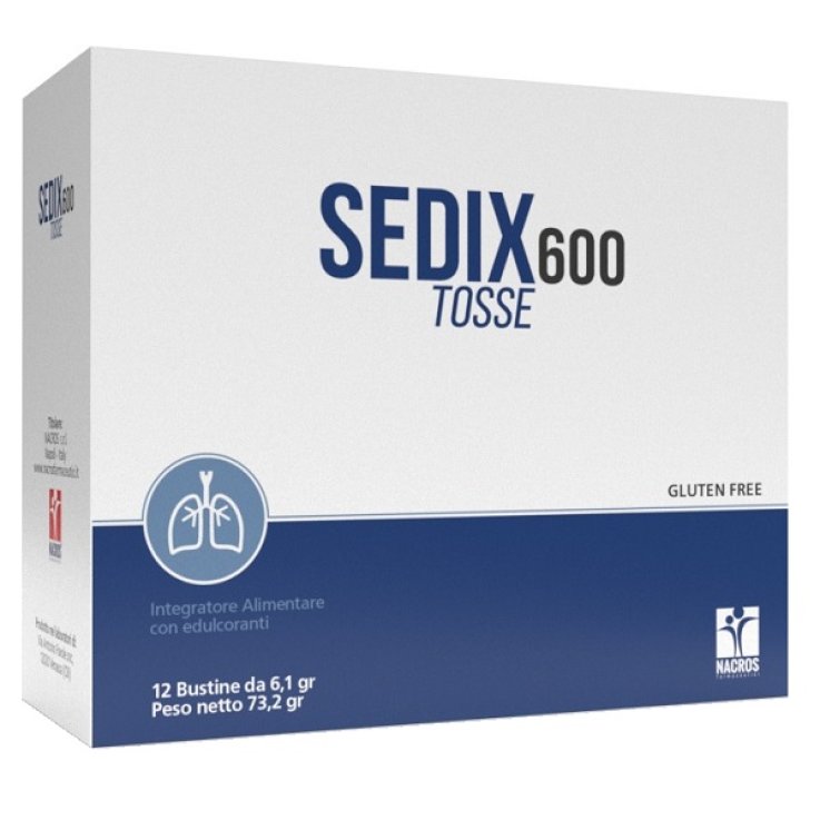 SEDIX*600 Tosse 12 Bust. SEDIX*600 Tosse 12 Bust.