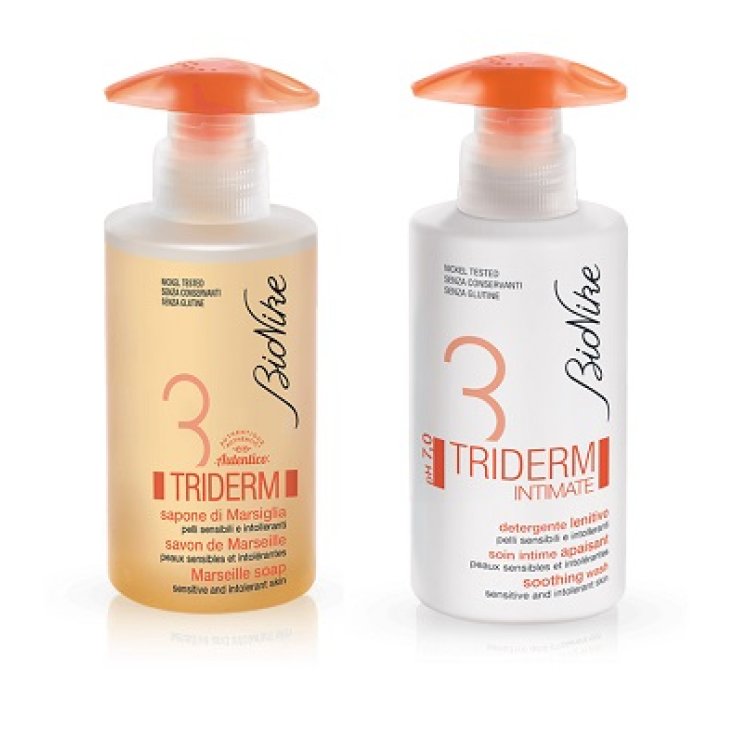 TRIDERM BIPACK SAPONE MARSIGLIA+INTIMATE DETERGENTE LENITIVO2 FLACONI 250 ML TRIDERM BIPACK SAPONE MARSIGLIA+INTIMATE DETERGENTE LENITIVO2 FLACONI 250 ML