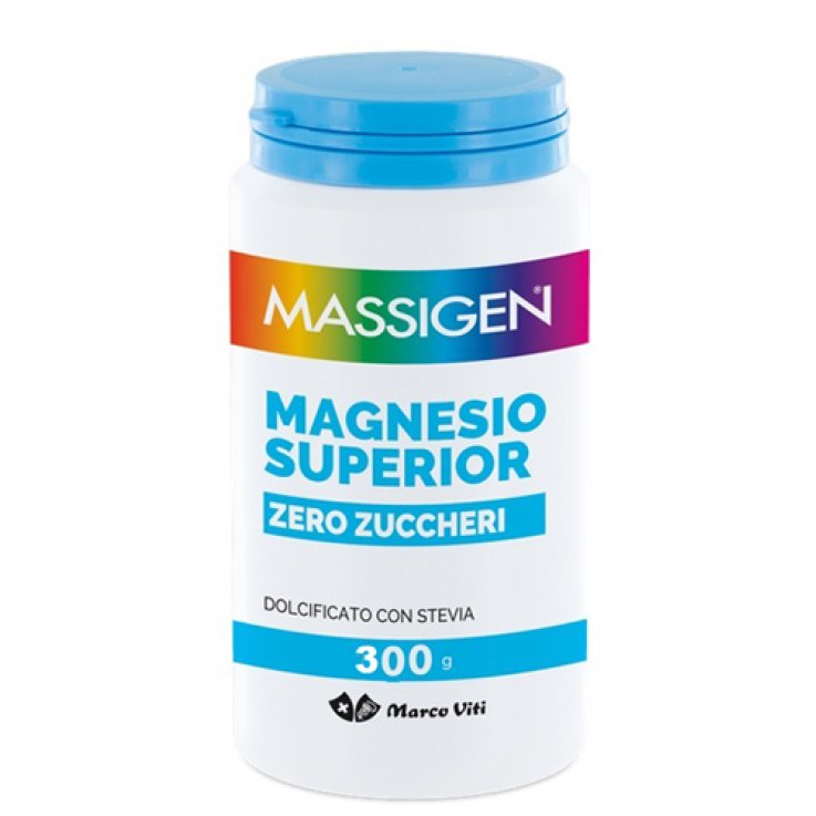 MASSIGEN MAGNESIO SUPERIOR ZERO ZUCCHERI 300 G MASSIGEN MAGNESIO SUPERIOR ZERO ZUCCHERI 300 G