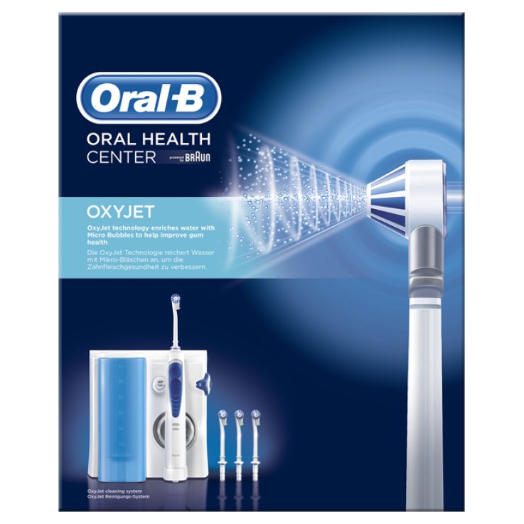 ORAL-B ORAL HEALTH CENTER IDROPULSORE OXYJET MD20 ORAL-B ORAL HEALTH CENTER IDROPULSORE OXYJET MD20