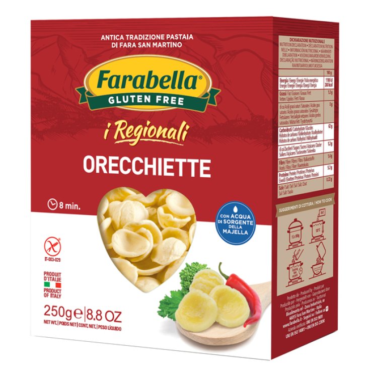 FARABELLA Pasta Orecch.Reg.250 FARABELLA Pasta Orecch.Reg.250