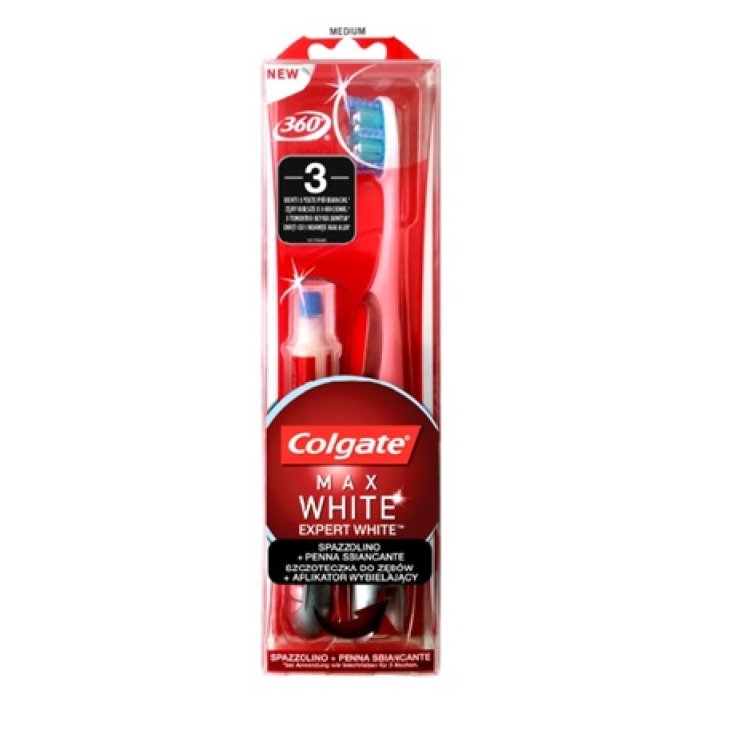 COLGATE EXPERT WHITE SPAZZOLINO + PENNA SBIANCANTE COLGATE EXPERT WHITE SPAZZOLINO + PENNA SBIANCANTE