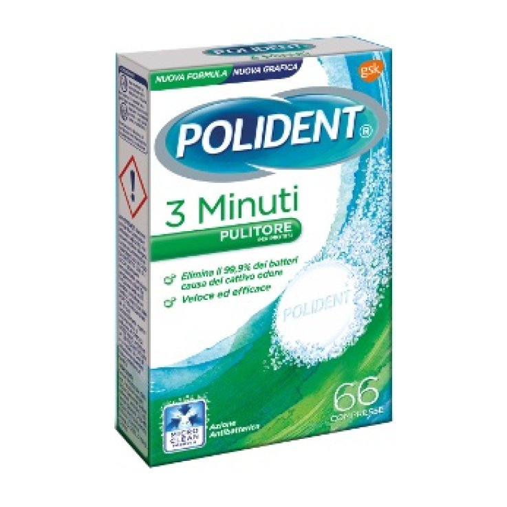 POLIDENT Tre Minuti 66 Cpr POLIDENT Tre Minuti 66 Cpr