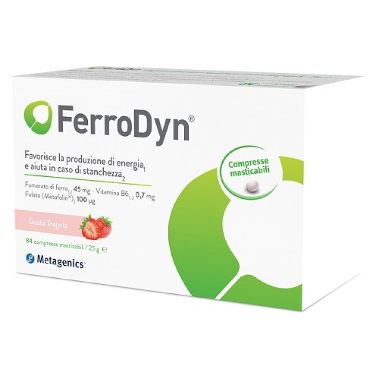 FERRODYN 84 COMPRESSE MASTICABILI FERRODYN 84 COMPRESSE MASTICABILI