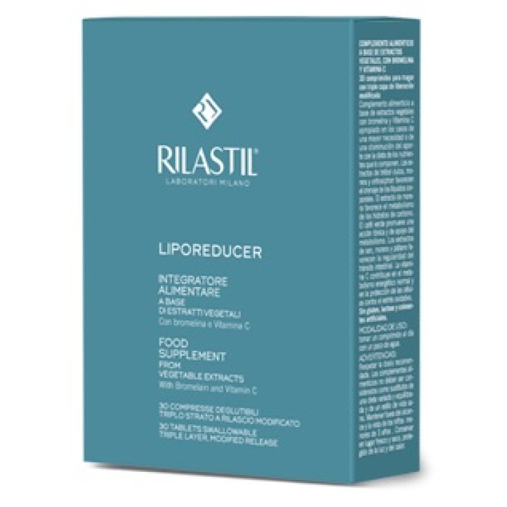 RILASTIL LIPOREDUCER 30 COMPRESSE RILASTIL LIPOREDUCER 30 COMPRESSE