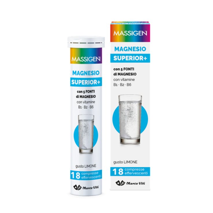 MASSIGEN MAGNESIO SUPERIOR+ 18 COMPRESSE EFFERVESCENTI