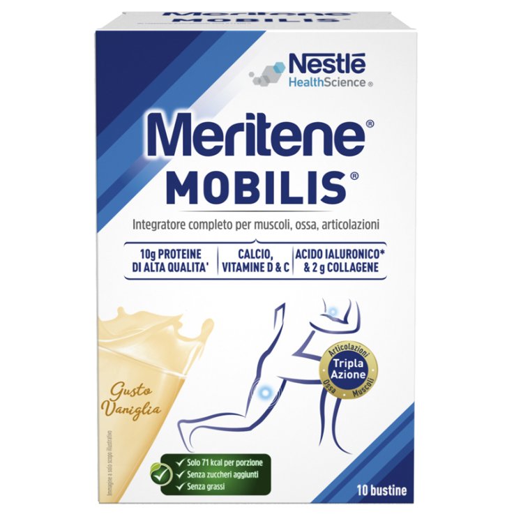 MERITENE MOBILIS GUSTO VANIGLIA 10 BUSTINE DA 21 G MERITENE MOBILIS GUSTO VANIGLIA 10 BUSTINE DA 21 G