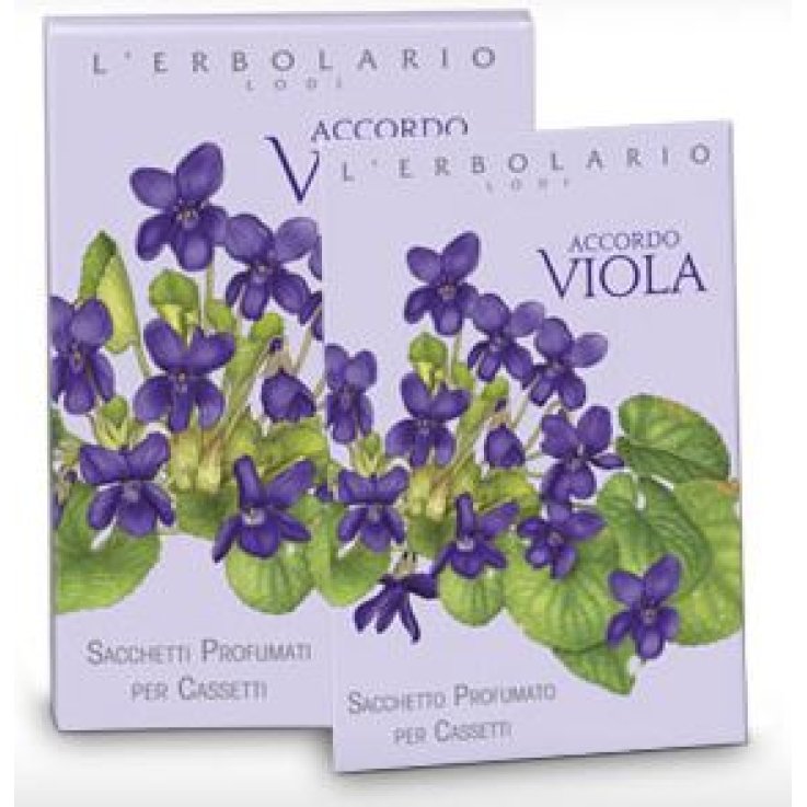 ACCORDO VIOLA SACCHETTO PROFUMATO PER CASSETTI ACCORDO VIOLA SACCHETTO PROFUMATO PER CASSETTI