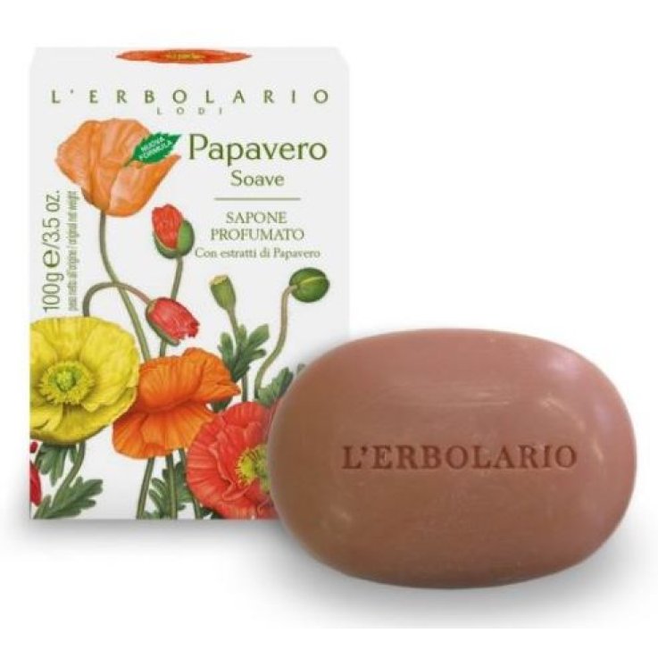 PAPAVERO SOAVE SAPONE PROFUMATO 100 G PAPAVERO SOAVE SAPONE PROFUMATO 100 G