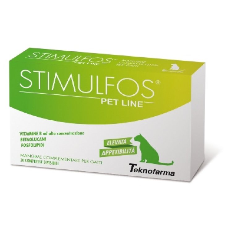 STIMULFOS Pet Line Gatto 30Cpr STIMULFOS Pet Line Gatto 30Cpr