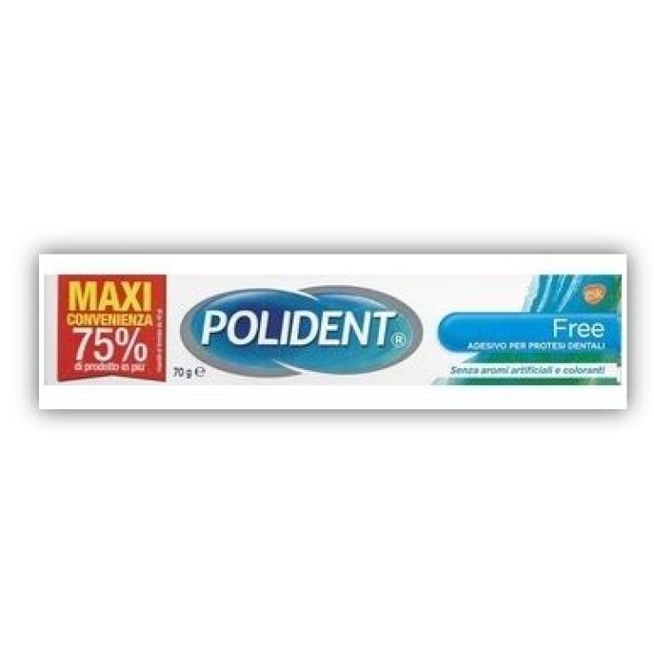 POLIDENT Free Crema Adesiva70g POLIDENT Free Crema Adesiva70g