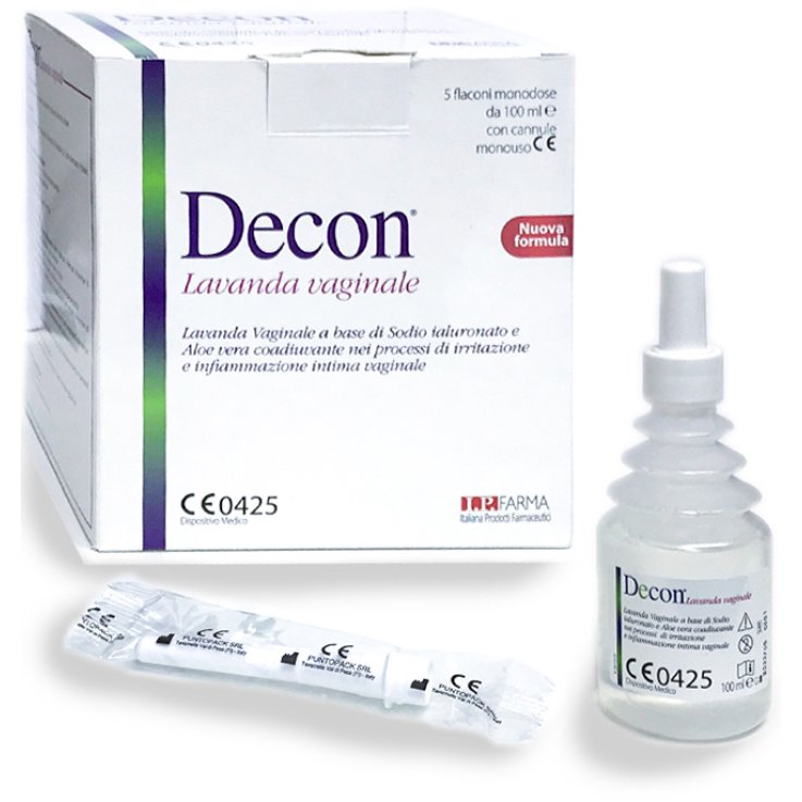 DECON LAVANDA VAGINALE 5 FLACONI DA 100 ML DECON LAVANDA VAGINALE 5 FLACONI DA 100 ML