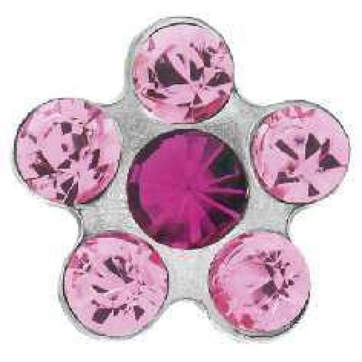 DAISY LIGHT ROSE & FUCSIA ORECCHINO DAISY LIGHT ROSE & FUCSIA ORECCHINO