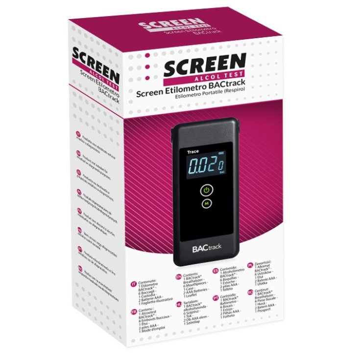 SCREEN ALCOL TEST SCREEN ETILOMETRO BACTRACK SCREEN ALCOL TEST SCREEN ETILOMETRO BACTRACK
