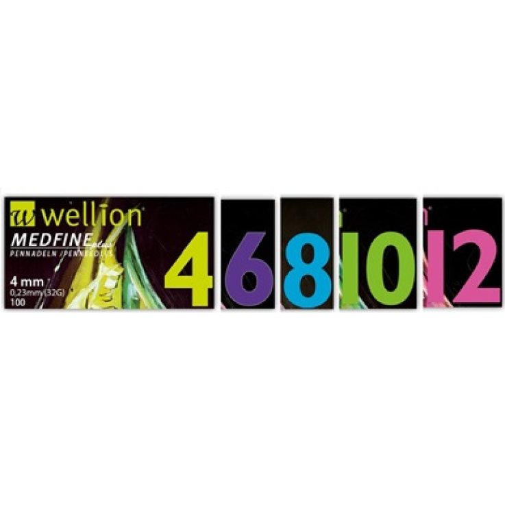 WELLION MEDFINE 4 32G 100pz WELLION MEDFINE 4 32G 100pz