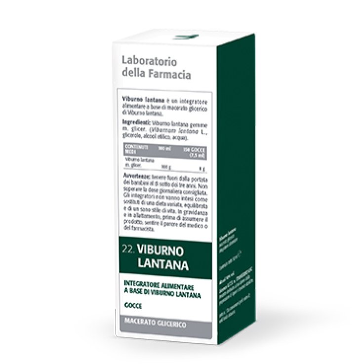 LABORATORIO DELLA FARMACIA VIBURNO LANTANA MACERATO GLICERICO 50 ML LABORATORIO DELLA FARMACIA VIBURNO LANTANA MACERATO GLICERICO 50 ML