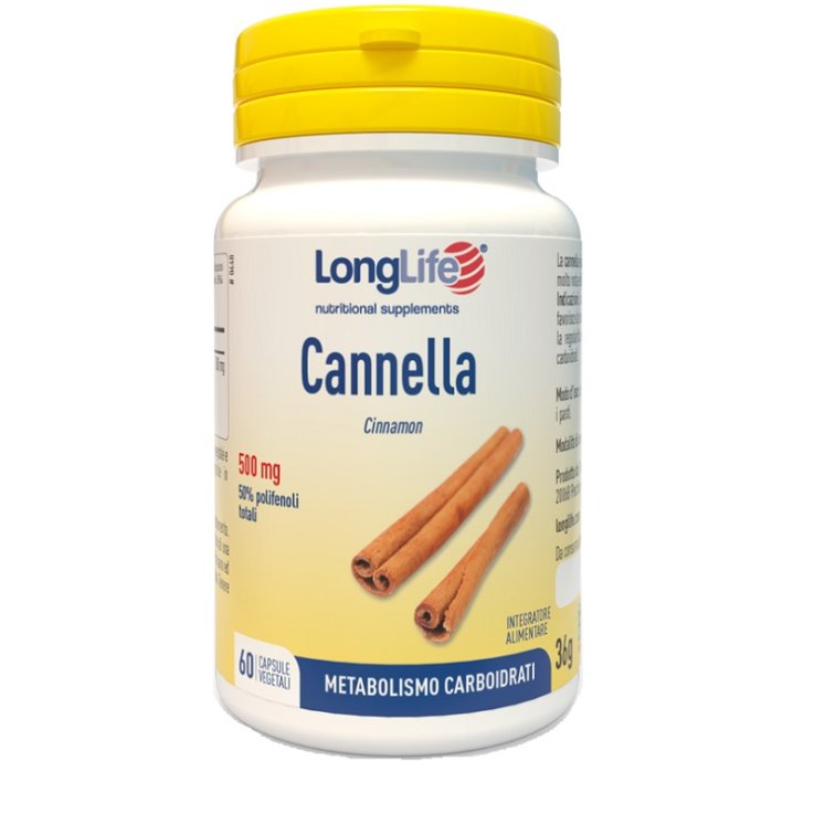 LONGLIFE CANNELLA 60 Cps LONGLIFE CANNELLA 60 Cps