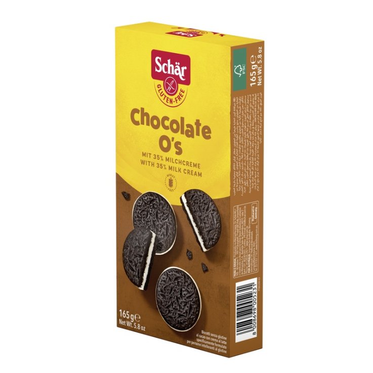 SCHAR Bisc.Chocolate O'S 165g SCHAR Bisc.Chocolate O'S 165g
