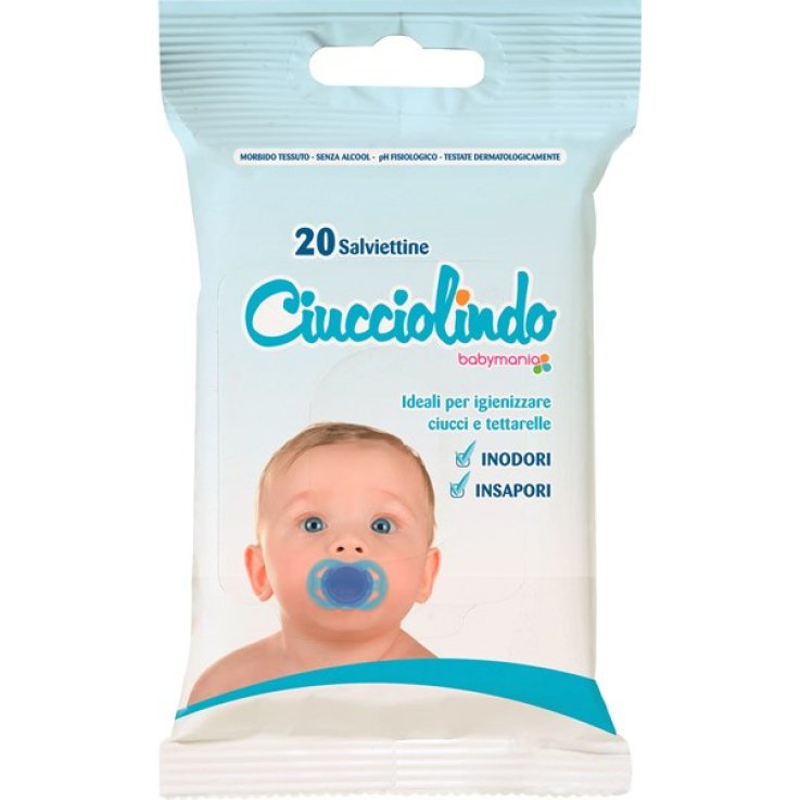 CIUCCIOLINDO SALVIETTE IGIENIZZANTI CIUCCO 20 PEZZI CIUCCIOLINDO SALVIETTE IGIENIZZANTI CIUCCO 20 PEZZI
