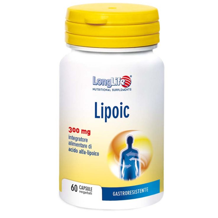 LONGLIFE LIPOIC 300mg 60 Cps LONGLIFE LIPOIC 300mg 60 Cps