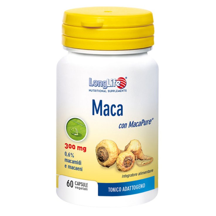 LONGLIFE MACA 300mg 60 Cps LONGLIFE MACA 300mg 60 Cps