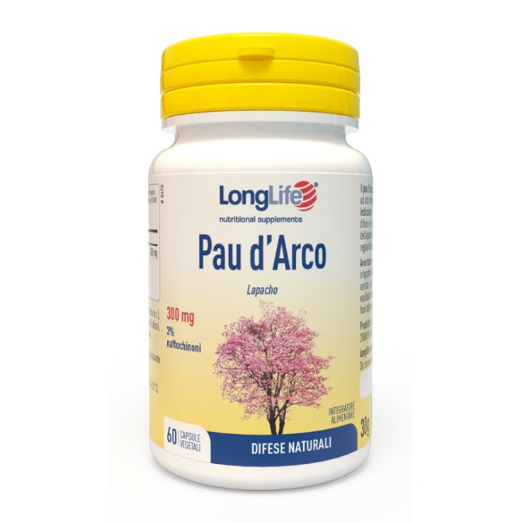 LONGLIFE PAU DARCO 300mg 60Cps LONGLIFE PAU DARCO 300mg 60Cps