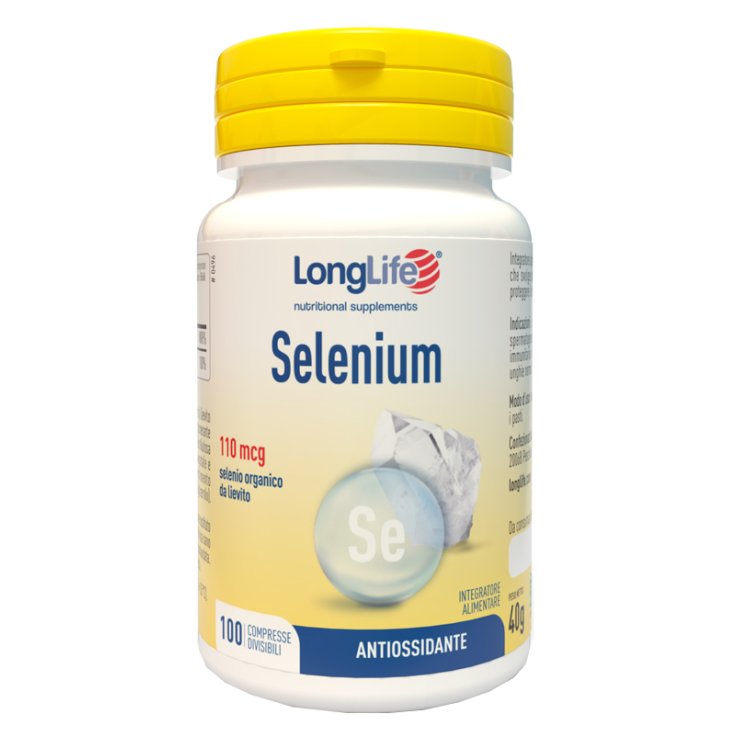 LONGLIFE SELENIUM 100Cpr110mcg LONGLIFE SELENIUM 100Cpr110mcg